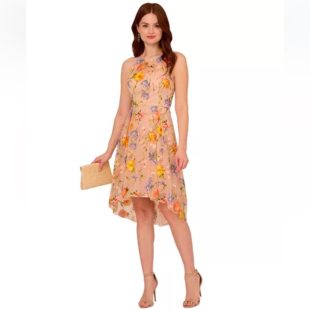 Adrianna Papell
Women's Floral-Embroidery Midi Dress